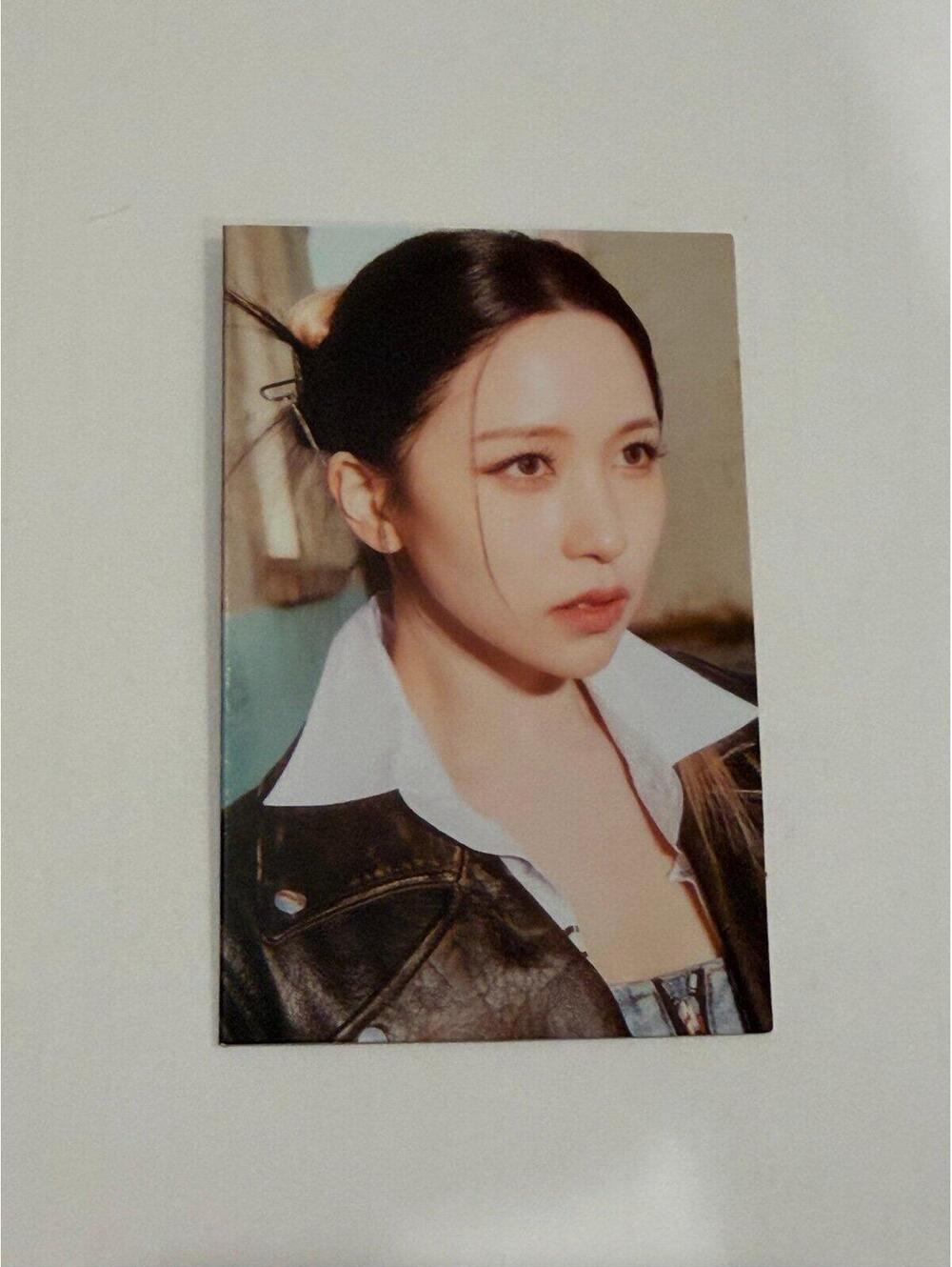 Twice Mina READY TO BE Message Photocard